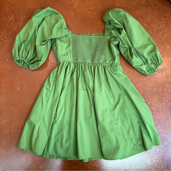 Abercrombie & Fitch Green Mini Dress - Picture 3 of 5